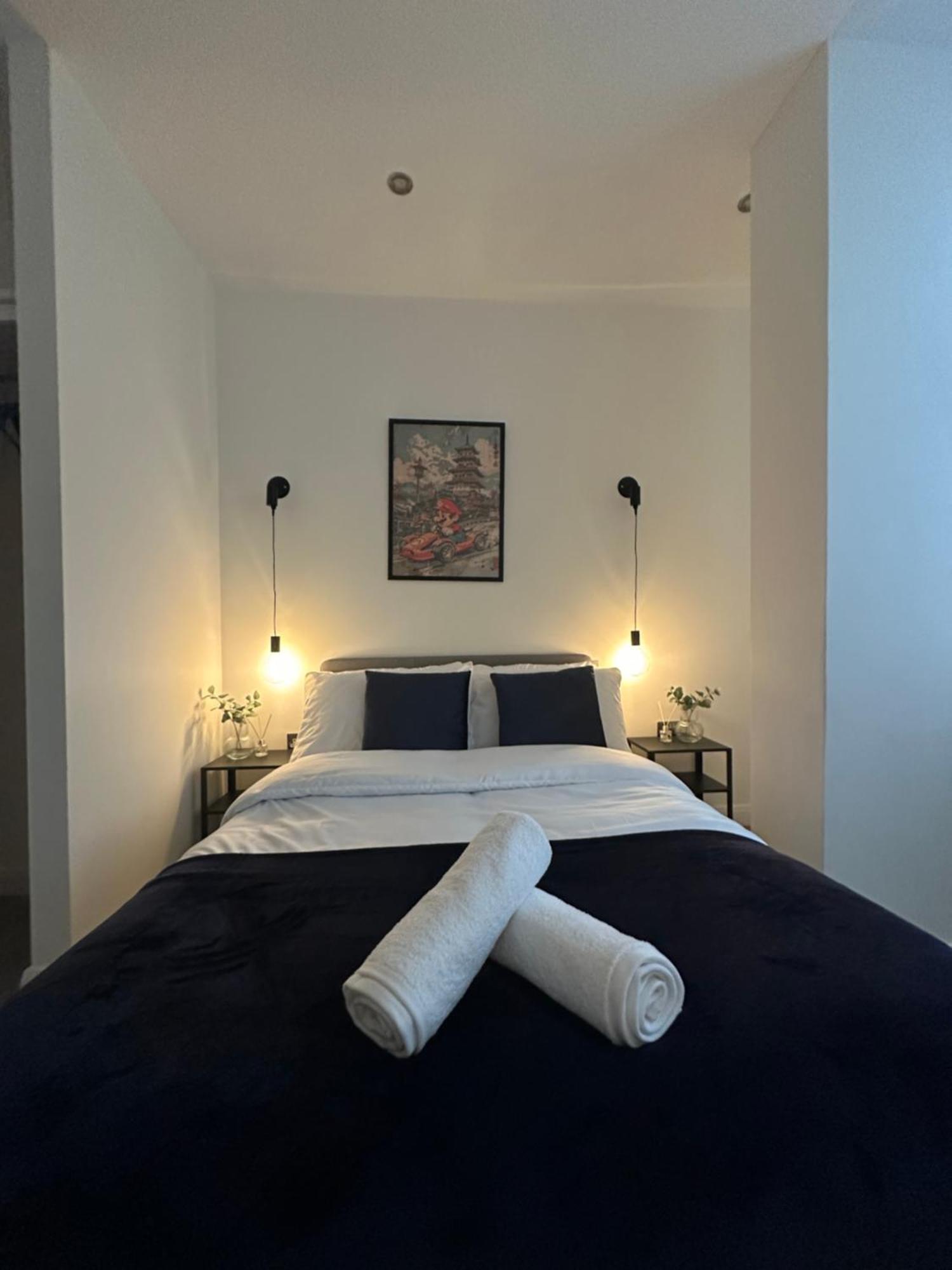 Retro Suite A Luxury Apartment With King Size Bed Wii Games And Entertainment เลสเตอร์ ภายนอก รูปภาพ