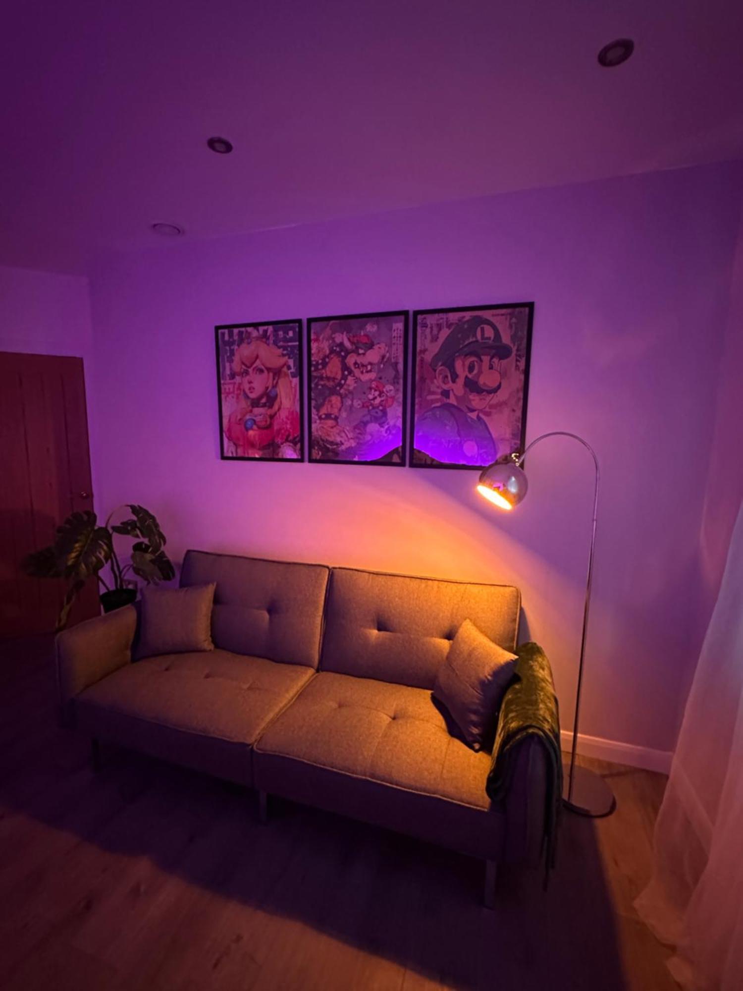 Retro Suite A Luxury Apartment With King Size Bed Wii Games And Entertainment เลสเตอร์ ภายนอก รูปภาพ